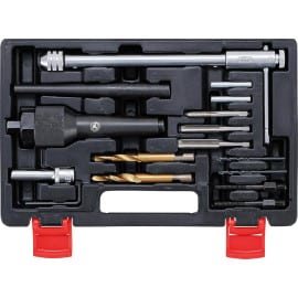 Jeu d Extraction de Bougies de Préchauffage - Réparation de Filetages - Outils Professionnels - D-Work