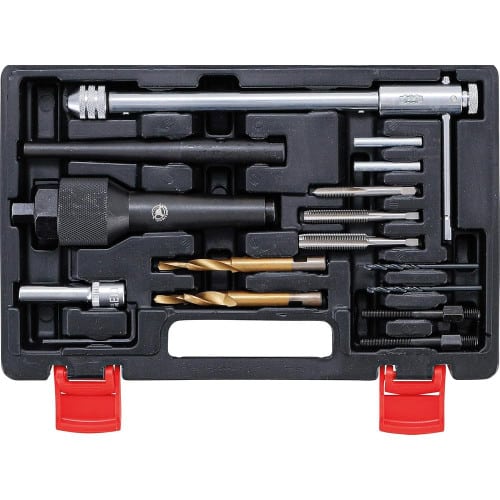 Jeu d Extraction de Bougies de Préchauffage - Réparation de Filetages - Outils Professionnels - D-Work
