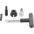 Jeu de Clés Universelles de Service d’Huile 5 pièces - 6,3 mm (1/4 ) / 10 mm (3/8 ) - Pour Bouchons de Vidange Plastique - - BGS