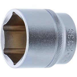 Douille pour Clé Six Pans 12,5 mm (1/2 ) - 38 mm - Acier Résistant - Usage Professionnel et Précis - BGS