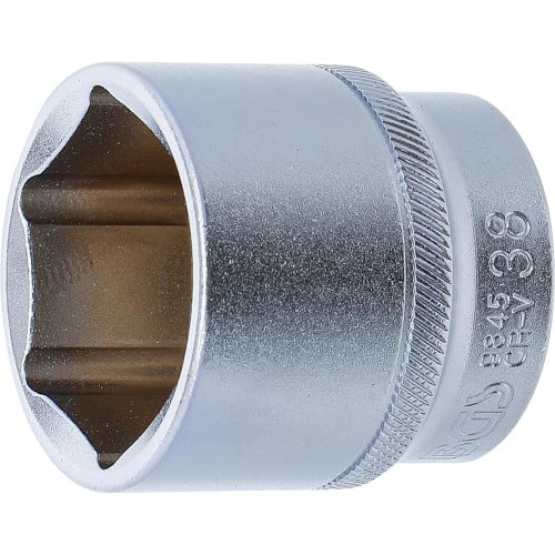 Douille pour Clé Six Pans 12,5 mm (1/2 ) - 38 mm - Acier Résistant - Usage Professionnel et Précis - BGS