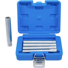 Jeu de 5 Douilles Hexagonales Extra Longues 8-14 mm - Transmission Carré Femelle 10 mm (3/8\ ) - Précision et Accessibilit - BGS