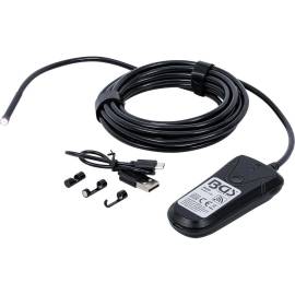 Endoscope Couleurs WLAN avec Éclairage LED - 13,5 x 7,3 x 15,6 cm - Inspection Précise et Sans Fil - D-Work