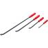 Jeu de Leviers 4 pcs - Acier Résistant - Démontage et Levage Faciles, Pro - D-Work