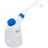 Broc à Bec Verseur Flexible 1L - Plastique, Couvercle Inclus - Pratique et Ergonomique - BGS