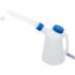 Broc à Bec Verseur Flexible 1L - Plastique, Couvercle Inclus - Pratique et Ergonomique - BGS