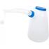 Broc à Bec Verseur Flexible 5L - Plastique Résistant, Couvercle Inclus - Pratique et Ergonomique - D-Work