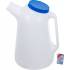 Broc à Bec Verseur Flexible 5L - Plastique Résistant, Couvercle Inclus - Pratique et Ergonomique - D-Work