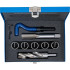 Kit de Réparation de Filets M22 x 1,5 - 9 pcs - Réparation Précise et Durable - Acier, Pro - D-Work