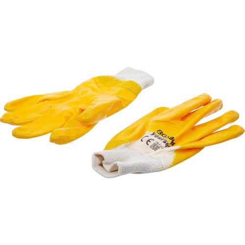 Gants en Nitrile Taille 10 - Protection Résistante et Confortable - D-Work