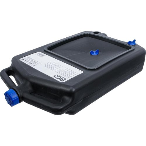 Bidon de Collecte d'Huile 8L avec Bec - Plastique Résistant - Manipulation Facile et Sécurisée - D-Work