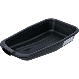 Bac de Récupération d’Huile pour Motos 2L - Plastique Résistant - Pratique et Facile à Utiliser - BGS