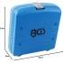 Coffret Vide pour Inserts de Servante d’Atelier 1/6 - Dimensions 23,8x7,7x24,4 cm - Polypropylène Robuste - Organisation e - BGS