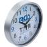 Horloge Murale - 26,4 x 4,7 x 26,6 cm - Design Pratique et Lisible - Décoration Intérieure, Plastique - D-Work