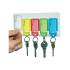 Porte-clés Plastique 10 mm (3/8 ) - Léger et Pratique - BGS