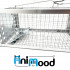 Mouse trap cage, rat trap 270 x 140 x 120 mm in galvanised steel - Animood