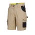 Bermuda de Travail Hugues - Taille 38 - Beige/Noir - Résistant et Confortable - NINE WORTHS