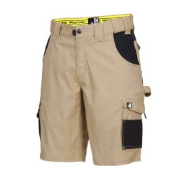 Bermuda de Travail Hugues – Taille 38 – Beige et Noir – Confort et Praticité - NINE WORTHS