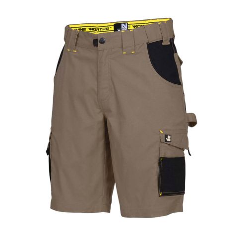Bermuda de Travail Hugues - Taille 36 - Brun/Anthracite - Résistant et Confortable - NINE WORTHS