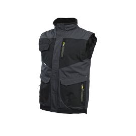 Gilet de Travail Sans Manches ALI – Taille XL, Gris/Noir – Confort et Praticité – NINE WORTHS - NINE WORTHS