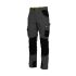 Pantalon de Travail Adam - Taille 42 - Gris/Noir - Résistant et Confortable - NINE WORTHS