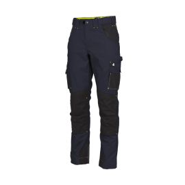 Pantalon de Travail Adam - Taille 44 - Marine - Résistant et Confortable - NINE WORTHS