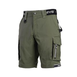 Bermuda de Travail Costa - Taille 40 - Kaki - Résistant et Confortable - NINE WORTHS