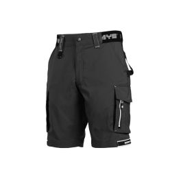 Bermuda de Travail Costa - Taille 42 - Noir, Confort et Résistance - - NINE WORTHS