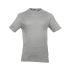 T-Shirt Manches Courtes de Travail Luka - Gris Chiné - Taille 3XL - Résistant et Confortable - NINE WORTHS