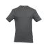 T-Shirt Manches Courtes de Travail Luka - Taille M - Anthracite - Résistant et Confortable - NINE WORTHS