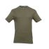 T-Shirt Manches Courtes de Travail Luka - Taille S - Kaki, Confort et Résistance - NINE WORTHS