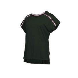 T-Shirt Manches Courtes de Travail MIA - Taille M - Noir/Fushia - Confort et Résistance Professionnelle - NINE WORTHS