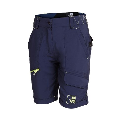 Bermuda de Travail Sharon T44 – Marine/Jaune Fluo – Confort et Résistance – NINE WORTHS - NINE WORTHS