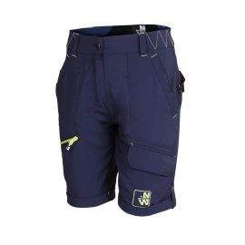 Bermuda de Travail Sharon T46 – Marine/Jaune Fluo – Confort et Résistance – NINE WORTHS - NINE WORTHS