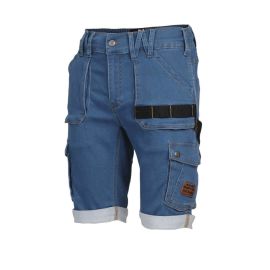 Bermuda de Travail 40 – Bleu – Confortable et Résistant – Idéal pour le Travail - NINE WORTHS