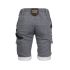 Bermuda de Travail 1282 - Taille 56 - Gris - Résistant et Confortable - NINE WORTHS