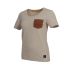 T-Shirt Manches Courtes de Travail Agathe - Taille S - Couleur Sable - Confort et Résistance - NINE WORTHS