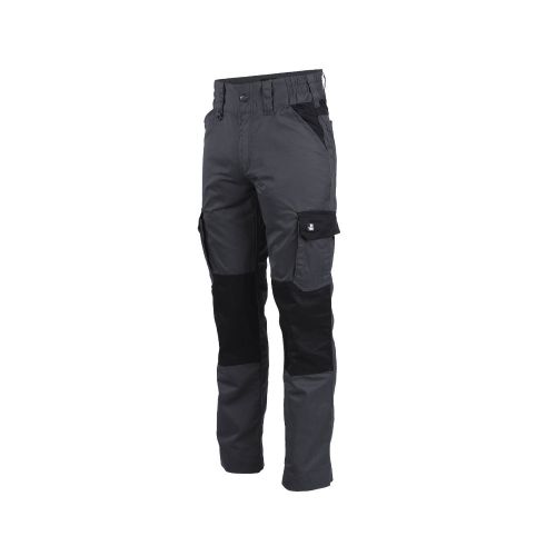 Pantalon de Travail Cirrus - Taille 46 - Gris/Noir - Résistant et Confortable - NINE WORTHS
