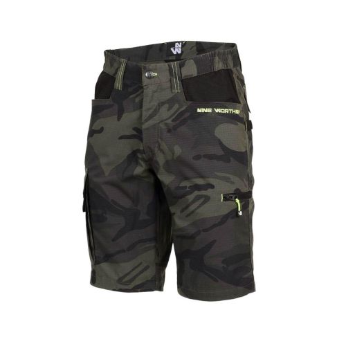 Bermuda de Travail Jack - Taille 42 - Woodland - Résistant et Confortable - NINE WORTHS