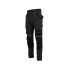 Pantalon de Travail Sacha Taille 48 – Noir/Jaune Fluo – Confort et Résistance – NINE WORTHS - NINE WORTHS