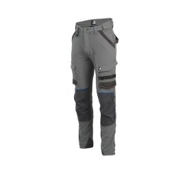 Pantalon de Travail Sacha Taille 52 – Gris/Bleu – Confort et Résistance – NINE WORTHS - NINE WORTHS