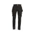 Pantalon de Travail Vicente - Taille 42 - Noir/Camel - Résistant et Confortable - NINE WORTHS