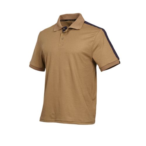 Polo de Travail Lewis 4XL – Camel – Confort et Résistance – Idéal pour le Travail - NINE WORTHS