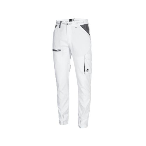 Pantalon de Travail Marlow XXL – Blanc/Gris – Confort et Résistance – NINE WORTHS - NINE WORTHS