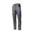 Pantalon de Travail Marlow - Taille XL - Gris/Jaune Fluo - Résistant et Confortable - NINE WORTHS