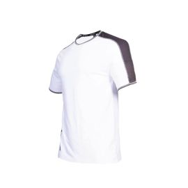 T-Shirt de Travail Andy – Taille S, Blanc/Gris – Confort et Résistance – Idéal pour le Travail - NINE WORTHS