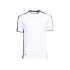 T-Shirt Manches Courtes de Travail Andy - Taille XL - Blanc/Gris - Résistant et Confortable - NINE WORTHS
