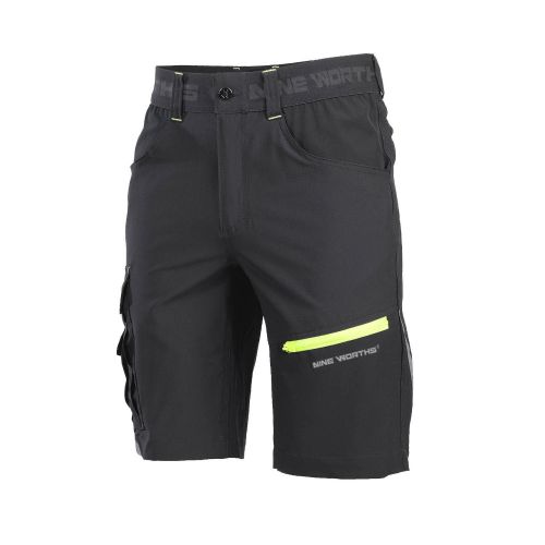 Bermuda de Travail Taille 52 – Gris/Vert – Confort et Praticité – Nine Worths - NINE WORTHS