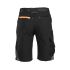 Bermuda de Travail Horn - Taille 56 - Noir/Orange - Résistant et Confortable - NINE WORTHS