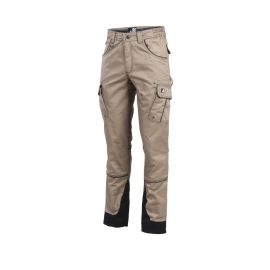 Pantalon de Travail Taille 46 – Beige – Confortable et Résistant – NINE WORTHS - NINE WORTHS